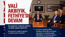 Fethiye'de Kamu Yatırımları ve Projeleri Üzerine Önemli Görüşmeler Gerçekleşti - Beşkaza TV görseli 1