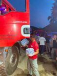 Fethiye'de Yangın Ekiplerine Türk Kızılay'dan Destek