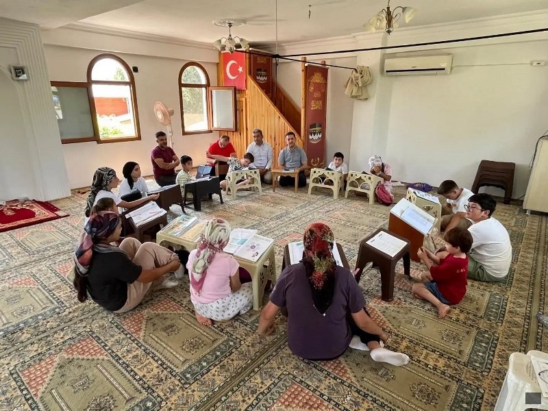 Fethiye’de Yaz Kur’an Kursları Ziyareti: İlçe Müftüsü Kenan Doğru’dan Destek