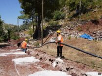 Marmaris Osmaniye Mahallesi'nde İçme Suyu Hatları Yenileniyor