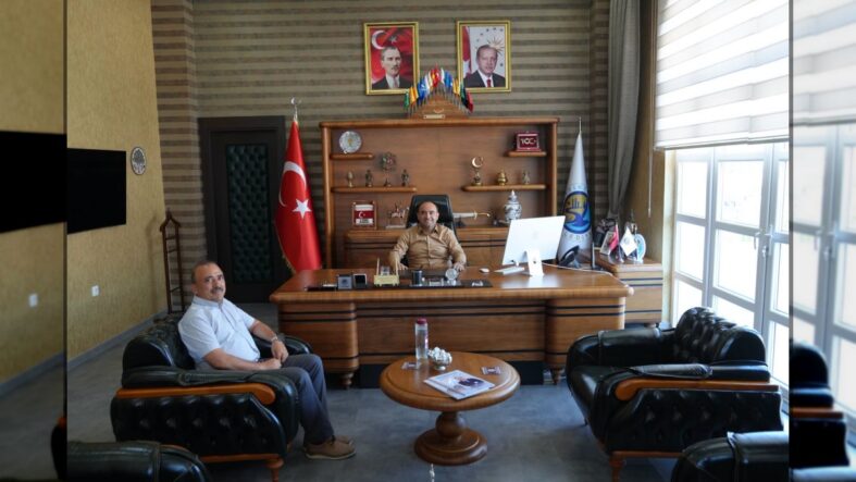 Seydikemer İlçe Nüfus Müdürü'nden Başkan Akdenizli'ye Nezaket Ziyareti - Beşkaza TV görseli 1
