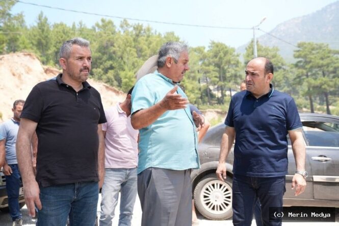 Seydikemer'de Orman Yangınına Devlet-Millet Dayanışması