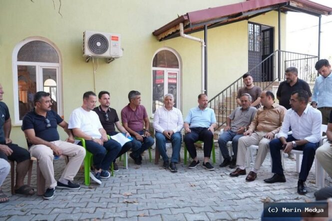 Çatak Mahallesi'nde Yangından Etkilenen Ailelere Ziyaret