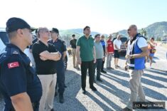 Fethiye Belediye Başkanı Alim Karaca'dan Yangınla Mücadelede Destek Verenlere Teşekkür