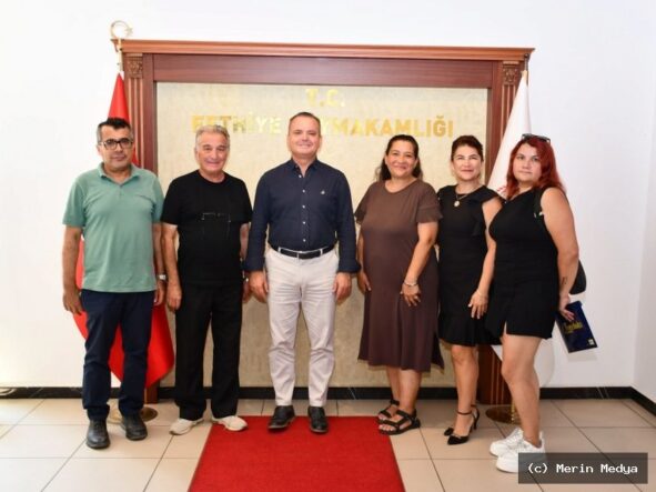 Fethiye Melekleri Derneği'nden Kaymakam Akkaya'ya Ziyaret