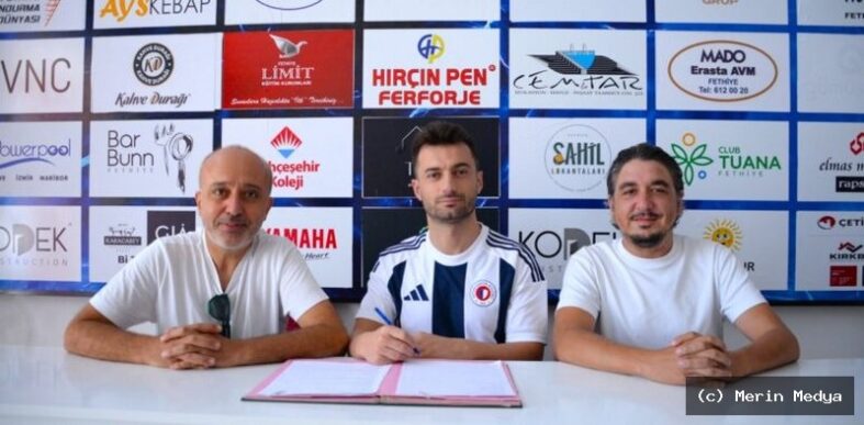 Fethiye'de Burak Süleyman Dönemi Başladı: Tecrübeli Futbolcu Resmi Sözleşmeye İmza Attı