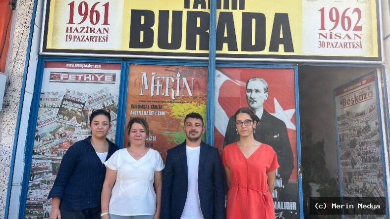 MHP Fethiye İlçe Başkanı Öztürkçü, Fethiye Gazetesi'ni Ziyaret Etti