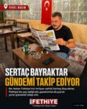 Sertaç Bayraktar'ın Gazete Keyfi: Fethiye Gündemini Takip Ediyor