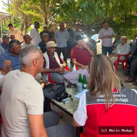 Seydikemer'de Üreticilere Tarımsal Üretim Eğitimi