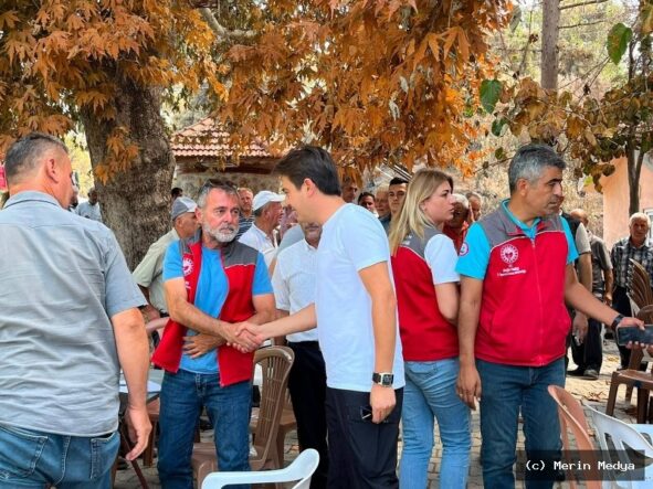 Seydikemer'de Yangın Sonrası Hasar Tespiti ve Destek Çalışmaları Devam Ediyor