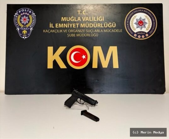 Yatağan'da Organize Suç Örgütü Paylaşımına Baskın: Kurusıkı Tabanca Ele Geçirildi