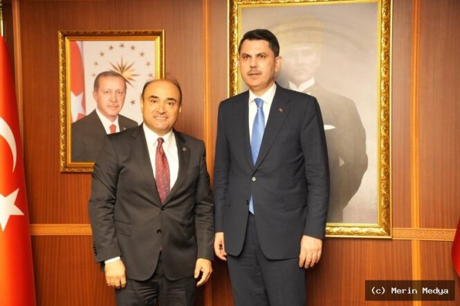 Bakan Kurum’dan Başkan Akdenizli’ye Yakın İlgi