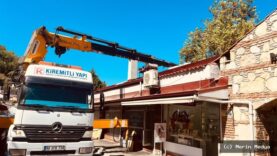 Fethiye Balıkçılar Hali'nde Yangın Sonrası Onarım Çalışmaları Devam Ediyor
