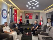 Fethiye Kaymakamı Akkaya'dan Emniyet Müdürü Yüceur'a Ziyaret