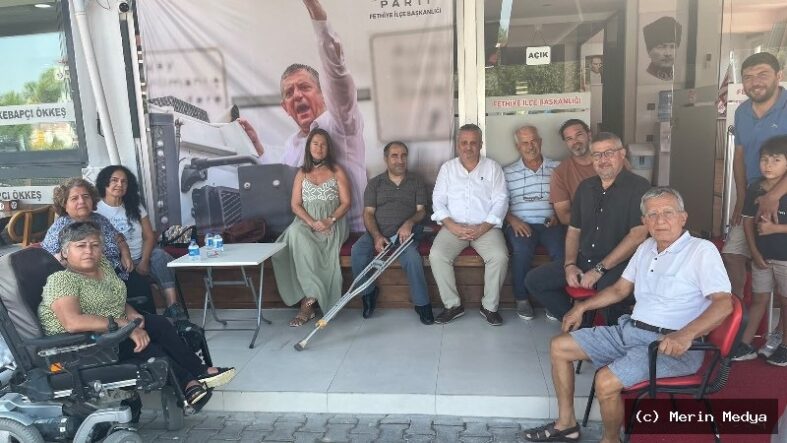 Fethiye Sakatlar Derneği'nden Yeni Parti'ye Ziyaret