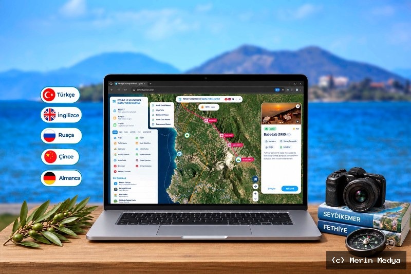 Fethiye ve Seydikemer Dijital Turizm Haritası Yayınlandı