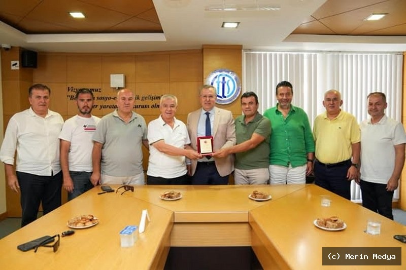Fethiye’de Fethiyespor Yönetiminden FTSO’ya Ziyaret