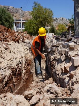 Marmaris Yeşilova Mahallesi’nde İçme Suyu Şebekesi Genişletiliyor