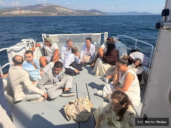 Milas Açıklarında Düzensiz Göçmen Operasyonu