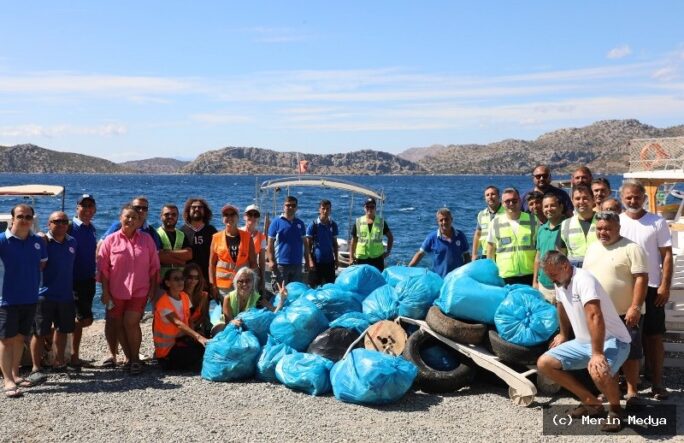Muğla'da Plastik Atıklara Karşı Kıyılarda Ortak Mücadele
