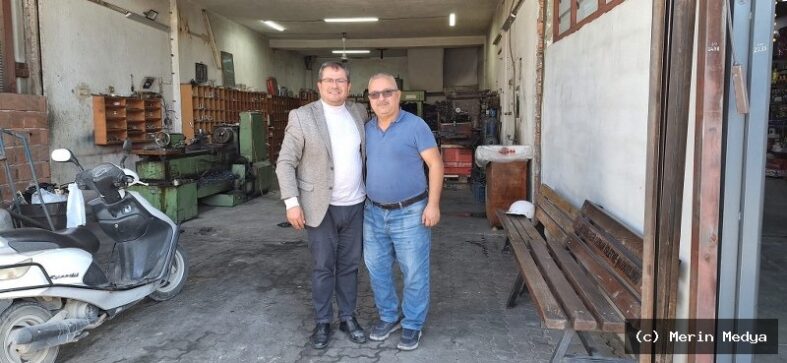 Başkan Mehmet Arıç, Sanayi Esnafını Ziyaret Etti