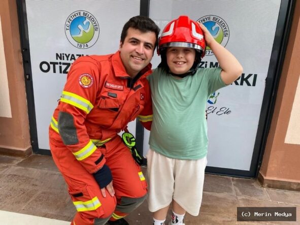 Fethiye’de İtfaiye Haftası’nda Çocuklara Özel Etkinlik