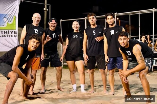 Fethiye'de Plaj Voleybolu Turnuvası Sona Erdi: Ada Sahilleri Şampiyon